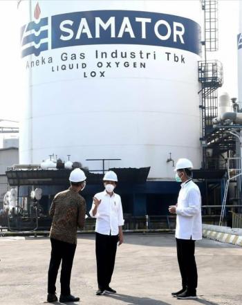 Kebutuhan Oksigen Semakin Meningkat, Presiden Sebut Oksigen Akan Dipenuhi